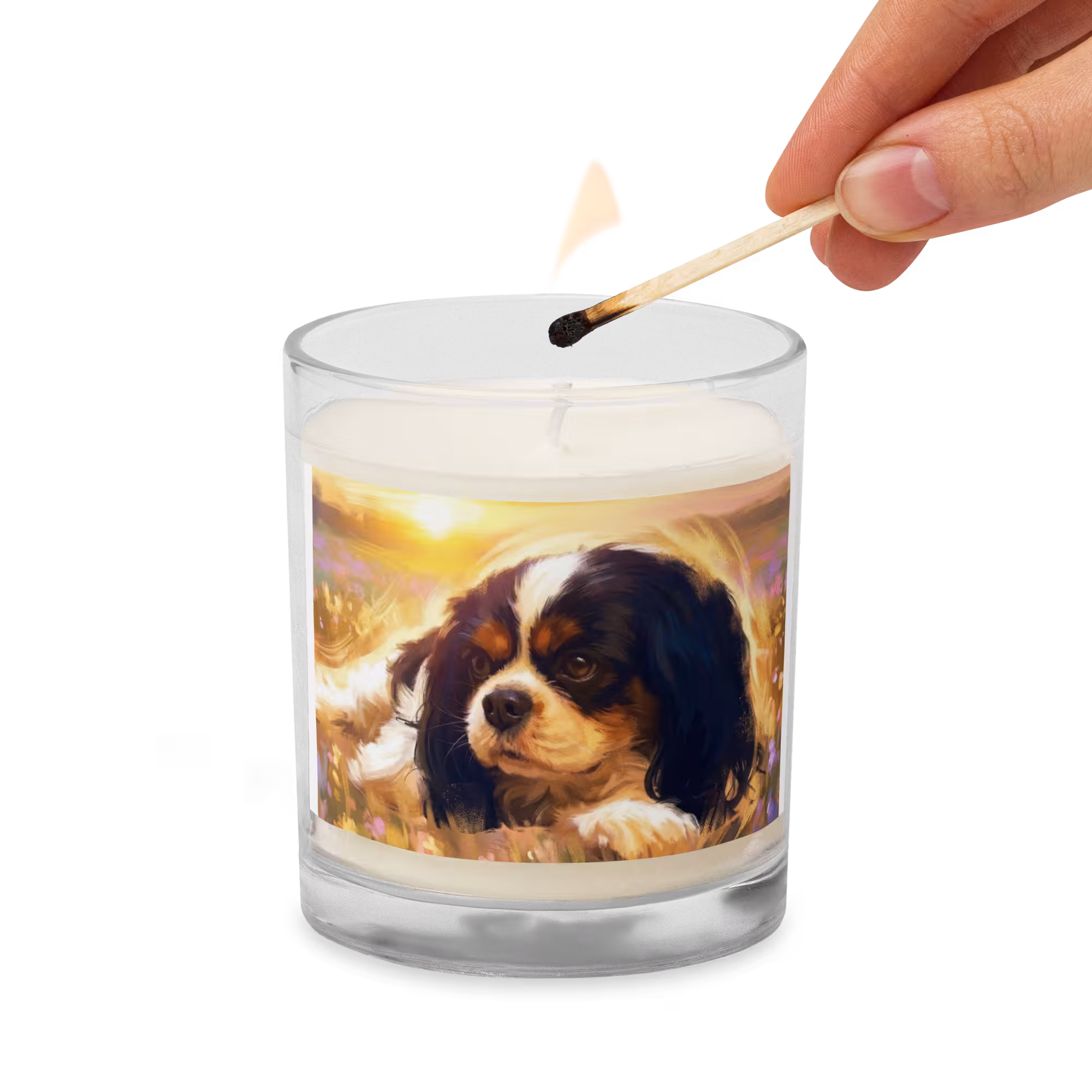 Artistic portrait of a cat